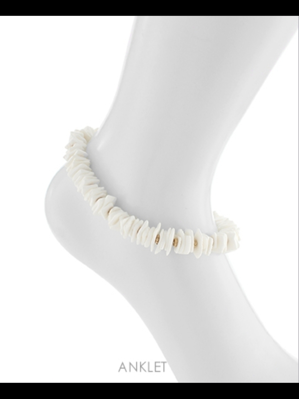 Shell Beaded Anklet